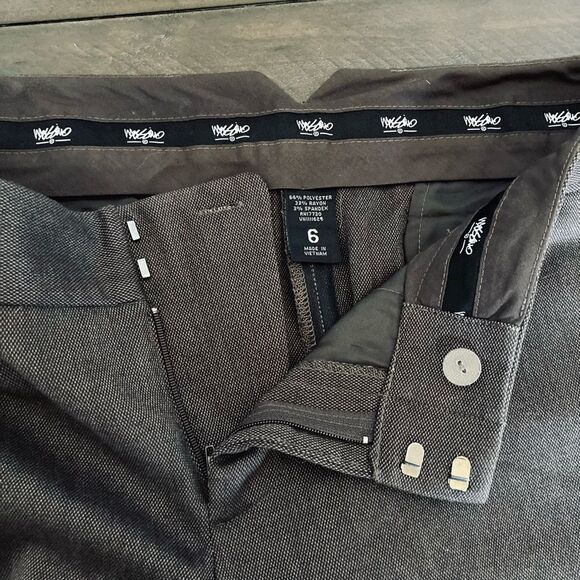 Mossimo Brown Career Trouser Dress Pants 6 - Picture 4 of 4